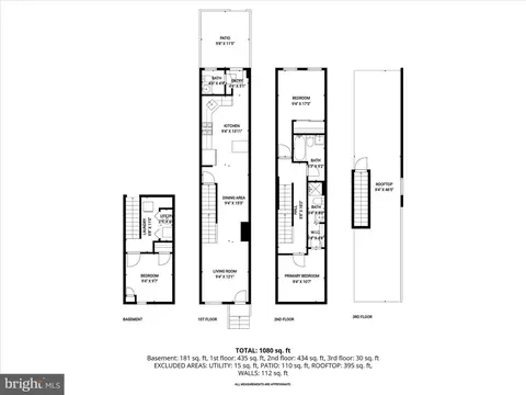 Floorplan - 1513 Byrd St, Baltimore, MD 21230 photo 1 of 5