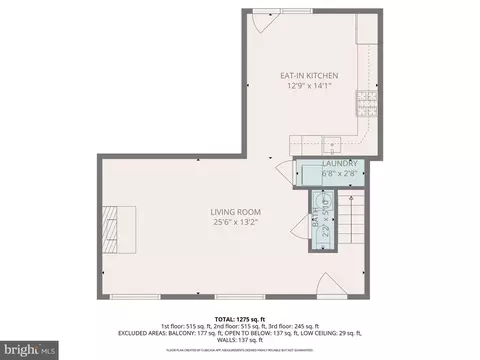 Floorplan - 2102 Cambridge St, Baltimore, MD 21231 photo 1 of 4