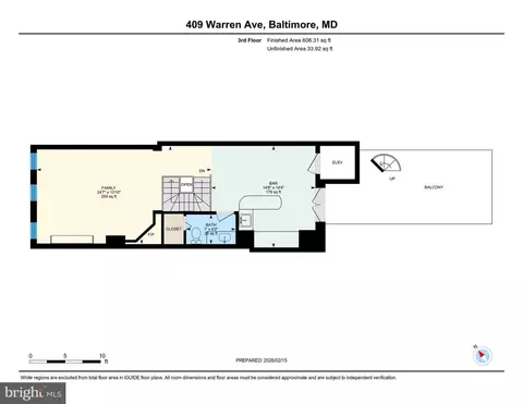 Floorplan - 409 Warren Ave, Baltimore, MD 21230 photo 3 of 6
