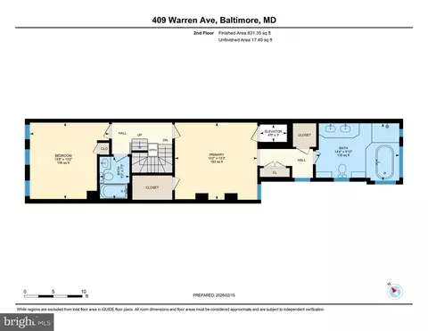 Floorplan - 409 Warren Ave, Baltimore, MD 21230 photo 2 of 6