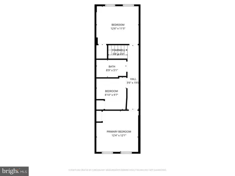 Floorplan - 2730 Baker St, Baltimore, MD 21216 photo 2 of 3