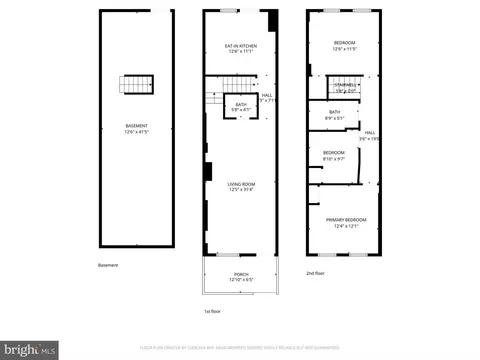 Floorplan - 2730 Baker St, Baltimore, MD 21216 photo 3 of 3