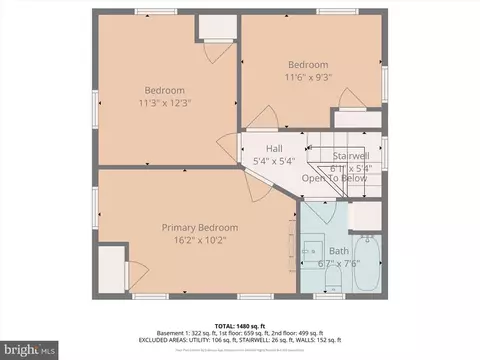 Floorplan - 3400 Cotwood Pl, Baltimore, MD 21215 photo 2 of 3