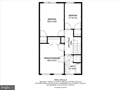 Floorplan - 1241 E Belvedere Ave, Baltimore, MD 21239 photo 3 of 4
