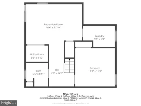 Floorplan - 4902 Walther Ave, Baltimore, MD 21214 photo 3 of 4