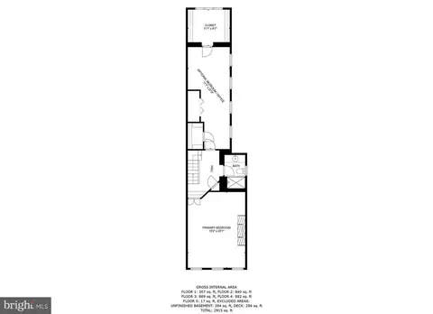 Floorplan - 828 William St, Baltimore, MD 21230 photo 2 of 5