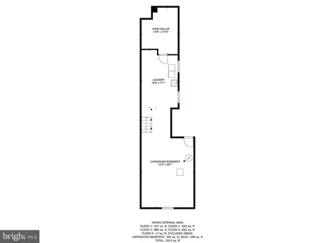 Floorplan - 828 William St, Baltimore, MD 21230 photo 4 of 5