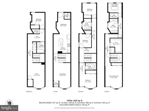 Floorplan - 2103 Mcculloh St, Baltimore, MD 21217 photo 5 of 5
