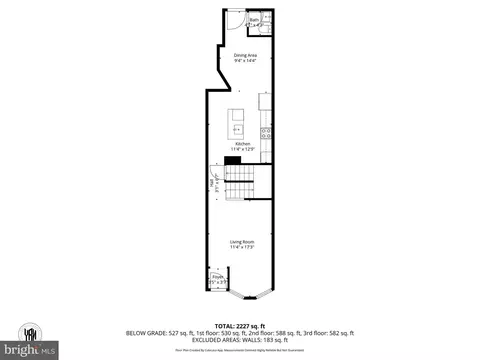 Floorplan - 2103 Mcculloh St, Baltimore, MD 21217 photo 2 of 5