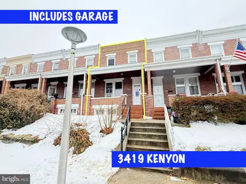 3419 Kenyon Ave, Baltimore, MD 21213