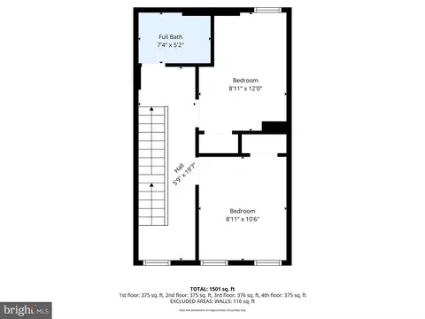 Floorplan - 1431 E Preston St, Baltimore, MD 21213 photo 3 of 5