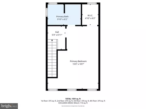 Floorplan - 1431 E Preston St, Baltimore, MD 21213 photo 4 of 5