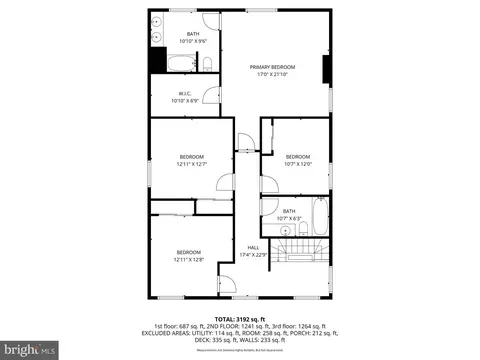 Floorplan - 4021 Barrington Rd, Gwynn Oak, MD 21207 photo 3 of 7
