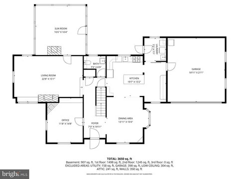 Floorplan - 5514 Boxhill Ln, Baltimore, MD 21210 photo 1 of 4