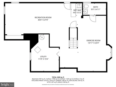 Floorplan - 5514 Boxhill Ln, Baltimore, MD 21210 photo 3 of 4