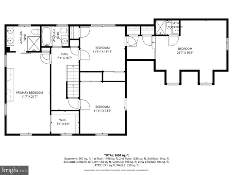 Floorplan - 5514 Boxhill Ln, Baltimore, MD 21210 photo 2 of 4