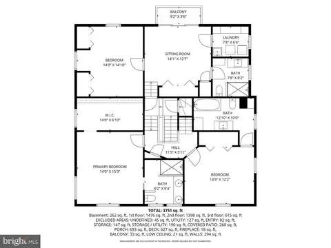 Floorplan - 10 Midvale Rd, Baltimore, MD 21210 photo 2 of 4