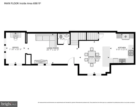 Floorplan - 4013 4th St, Baltimore, MD 21225 photo 2 of 5
