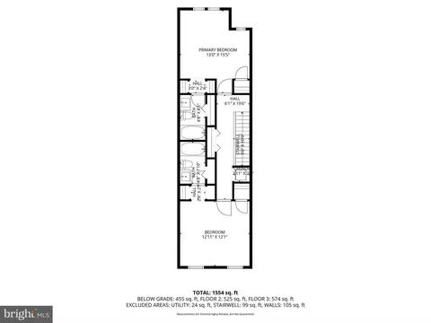 Floorplan - 2202 E Chase St, Baltimore, MD 21213 photo 2 of 2