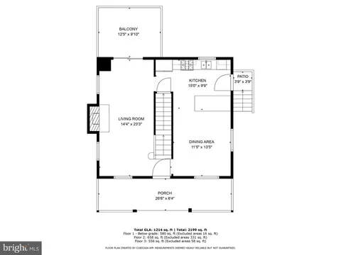 Floorplan - 605 Walnut Ave, Baltimore, MD 21229 photo 2 of 4