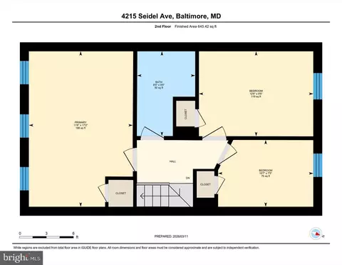 Floorplan - 4215 Seidel Ave, Baltimore, MD 21206 photo 2 of 3
