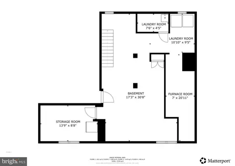 Floorplan - 3953 Cloverhill Rd, Baltimore, MD 21218 photo 3 of 3