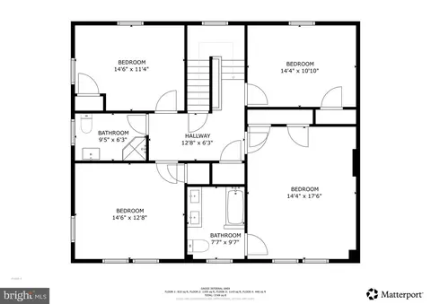 Floorplan - 3953 Cloverhill Rd, Baltimore, MD 21218 photo 2 of 3
