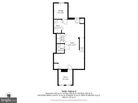 Floorplan - 805 E 34th St, Baltimore, MD 21218 photo 3 of 3