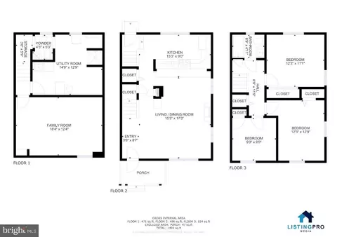 Floorplan - 5212 Fredcrest Rd, Baltimore, MD 21229 photo 1 of 1