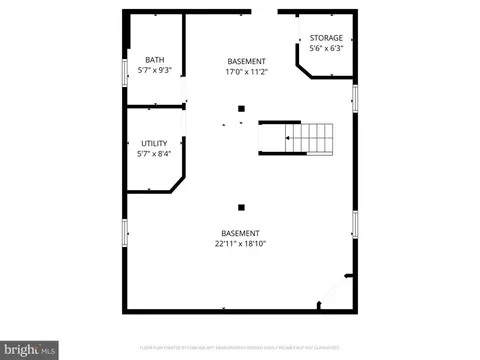 Floorplan - 5437 Omaha Ave, Baltimore, MD 21206 photo 3 of 4