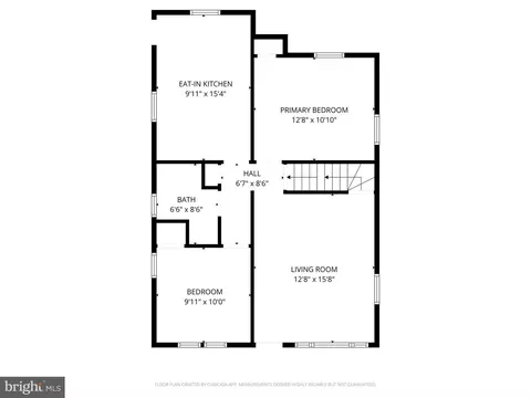 Floorplan - 5437 Omaha Ave, Baltimore, MD 21206 photo 1 of 4