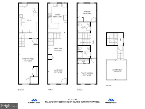 Floorplan - 1407 Webster St, Baltimore, MD 21230 photo 1 of 5