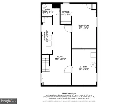 Floorplan - 5320 Grindon Ave, Baltimore, MD 21214 photo 1 of 4