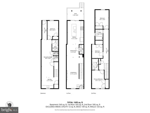Floorplan - 1631 E Oliver St, Baltimore, MD 21213 photo 4 of 4