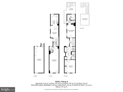 Floorplan - 1221 William St, Baltimore, MD 21230 photo 1 of 1