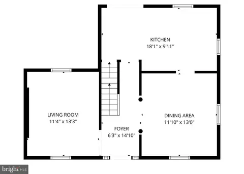 Floorplan - 2303 E Cold Spring Ln, Baltimore, MD 21214 photo 1 of 3