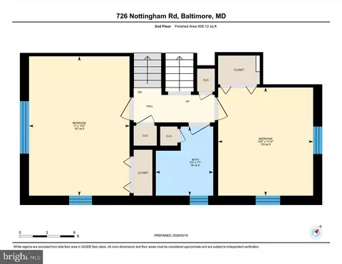 Floorplan - 726 Nottingham Rd, Baltimore, MD 21229 photo 5 of 7