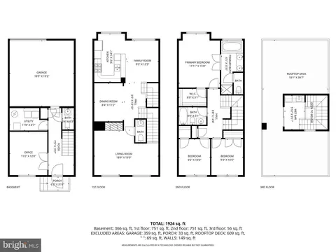 Floorplan - 1405 Benjamin St, Baltimore, MD 21230 photo 5 of 5