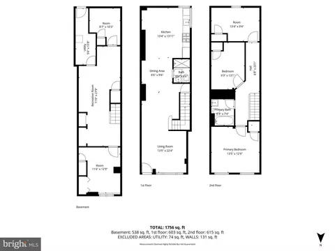 Floorplan - 819 Belgian Ave, Baltimore, MD 21218 photo 1 of 1