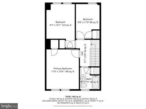 Floorplan - 3555 Elmora Ave, Baltimore, MD 21213 photo 2 of 4