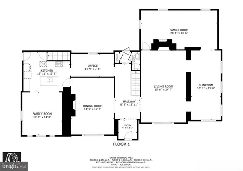 Floorplan - 2 E Highfield Rd, Baltimore, MD 21218 photo 1 of 3