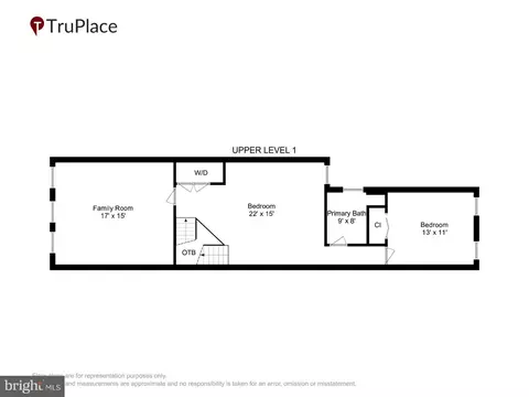 Floorplan - 335 Warren Ave, Baltimore, MD 21230 photo 2 of 4