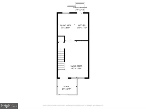 Floorplan - 2709 E Hoffman St, Baltimore, MD 21213 photo 2 of 4