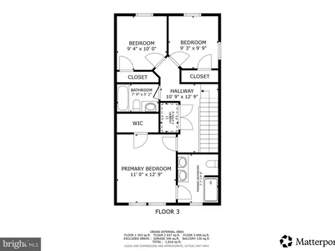 Floorplan - 4337 Laplata Ave, Baltimore, MD 21211 photo 3 of 4