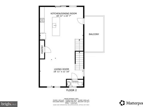 Floorplan - 4337 Laplata Ave, Baltimore, MD 21211 photo 2 of 4