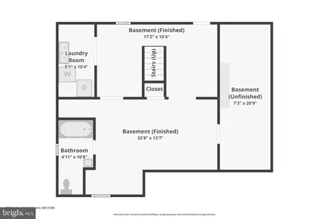 Floorplan - 4714 Hellwig Rd, Baltimore, MD 21206 photo 1 of 3