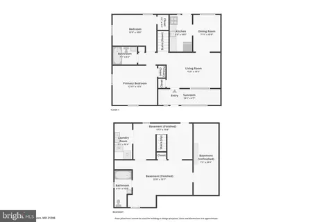 Floorplan - 4714 Hellwig Rd, Baltimore, MD 21206 photo 3 of 3