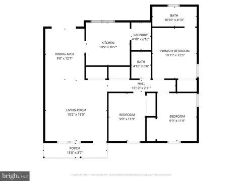 Floorplan - 6231 Marlora Rd, Baltimore, MD 21239 photo 1 of 1