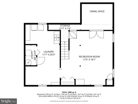 Floorplan - 212 Witherspoon Rd, Baltimore, MD 21212 photo 3 of 3