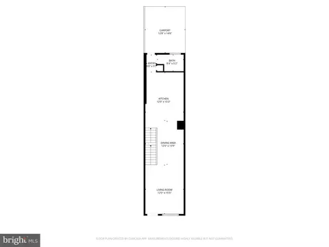 Floorplan - 935 S Bouldin St, Baltimore, MD 21224 photo 2 of 5